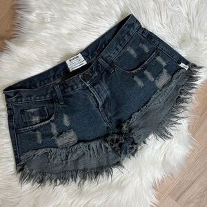 One Teaspoon Hendrix Denim Shorts for Free People